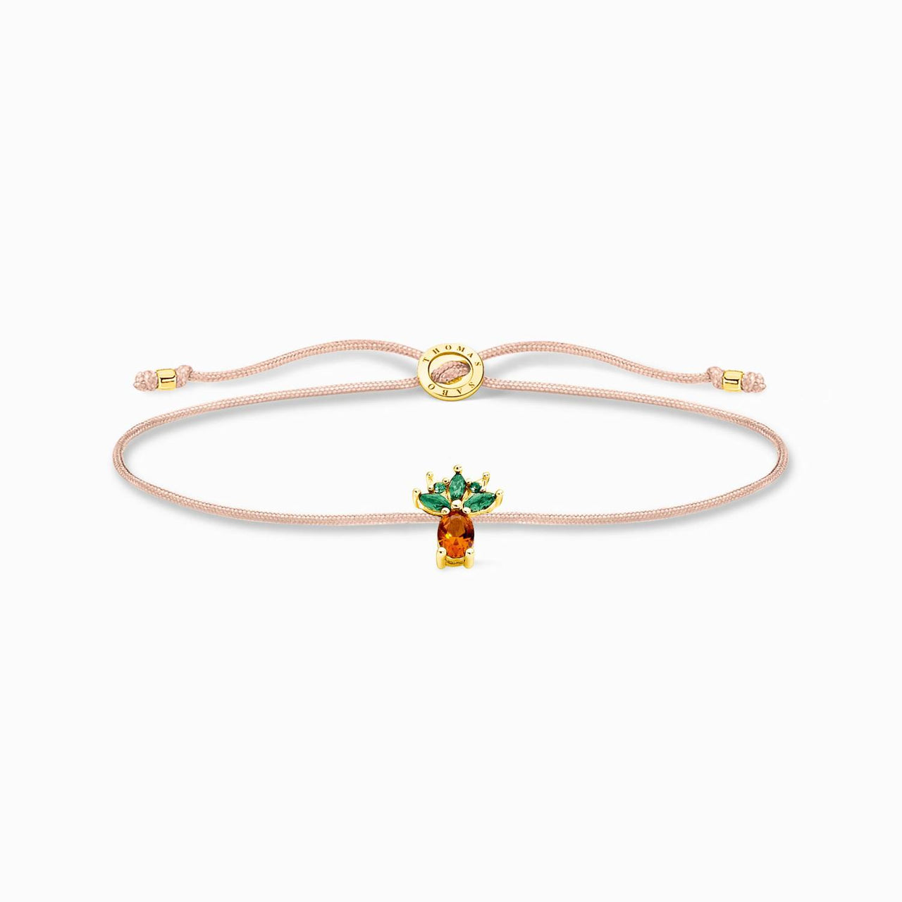 Thomas Sabo Charming Armband Little Secret Ananas gold LS129-472-7-L20V