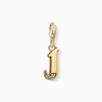 Thumbnail for Thomas Sabo Charms mit Carriern Charm-Anhänger Buchstabe J gold 1616-414-39