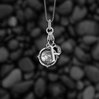 Thumbnail for Thomas Sabo Charms mit Carriern Charm-Anhänger Vintage Weltkugel 1676-643-14