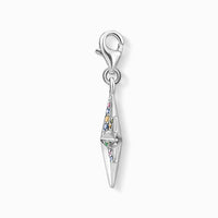 Thumbnail for Thomas Sabo Charms mit Carriern Charm-Anhänger farbiger Stern silber 1817-342-7