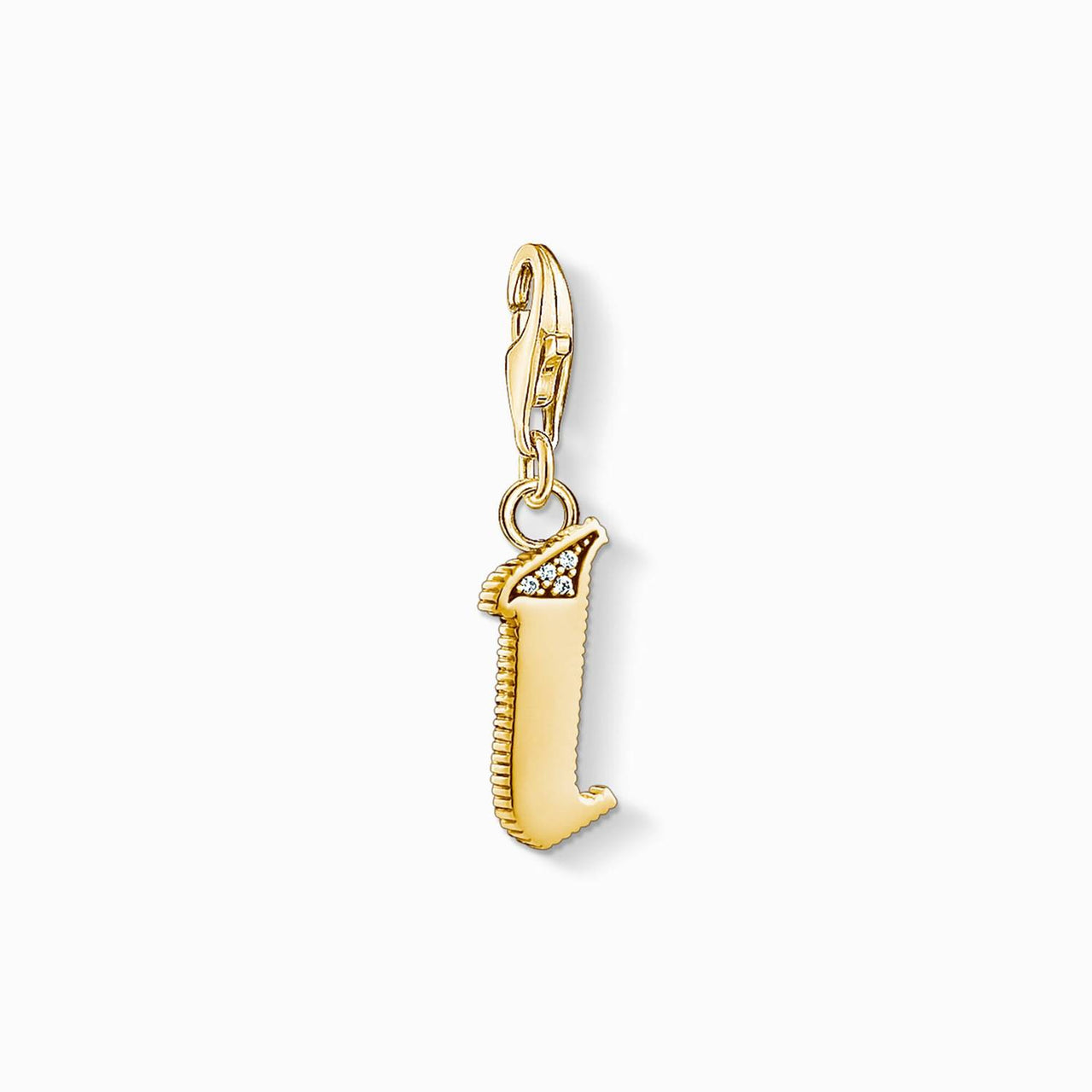 Thomas Sabo Charms mit Carriern Charm-Anhänger Buchstabe I gold 1615-414-39