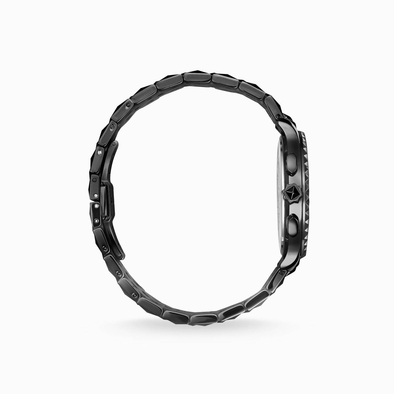 Thomas Sabo Damen Armbanduhr Rebel at heart 38 mm Armband Edelstahl WA0348-202-203-38 MM