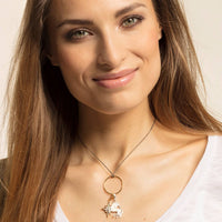 Thumbnail for Thomas Sabo Damen Charm-Anhänger Einhorn 1512-041-14