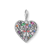 Thumbnail for Thomas Sabo Damen Charm-Anhänger Love und Peace 1745-314-7