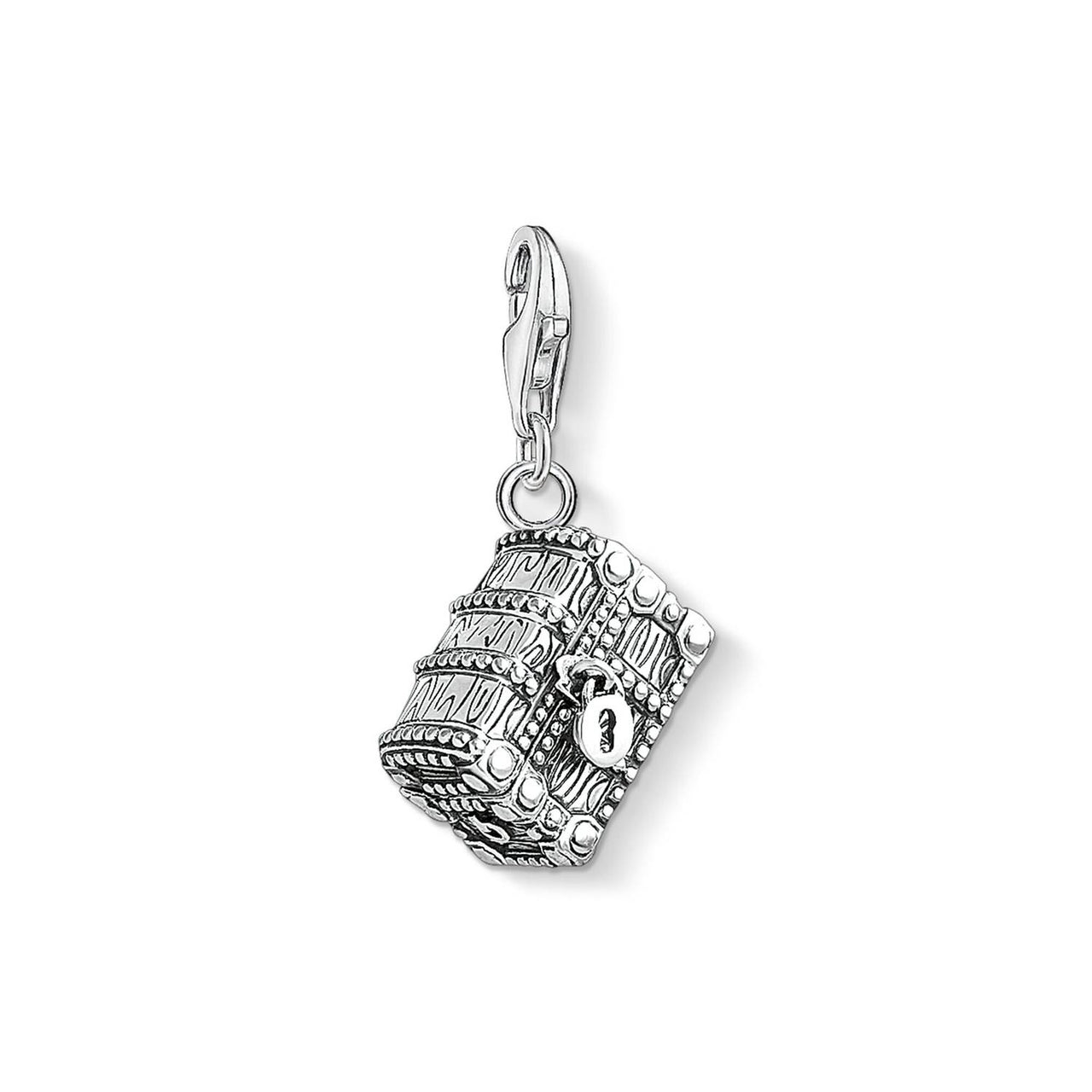 Thomas Sabo Damen Charm Charm-Einhänger Schatztruhe 925 Silber silber 1523-347-21