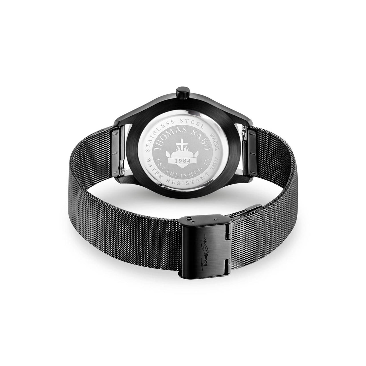 Thomas Sabo Damenuhr Code TS klein schwarz WA0362-202-203-36 mm