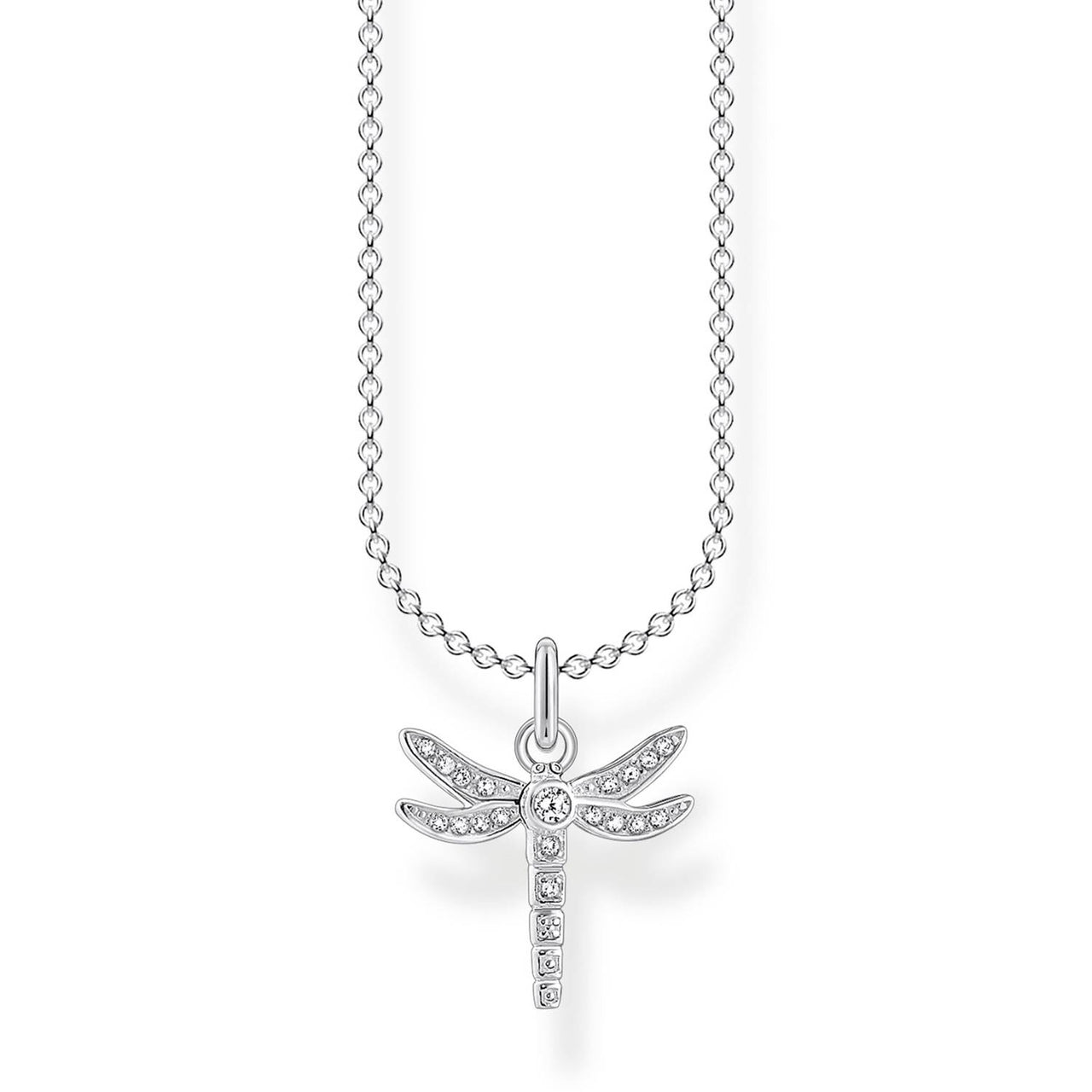 Thomas Sabo Kette Libelle 925 Sterlingsilber Zirkonia KE2044-051-14-L38v