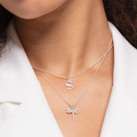 Thumbnail for Thomas Sabo Kette Libelle 925 Sterlingsilber Zirkonia KE2044-051-14-L38v