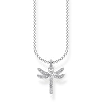 Thumbnail for Thomas Sabo Kette Libelle 925 Sterlingsilber Zirkonia KE2044-051-14-L38v