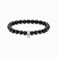 Thumbnail for Thomas Sabo bracelet Charms mit Carriern Charm-Armband schwarz