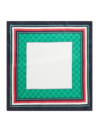 Thumbnail for Tommy Hilfiger Damen Seidentuch Schal AW0AW09213, Farbe: primary green mix, Größe: 53X53