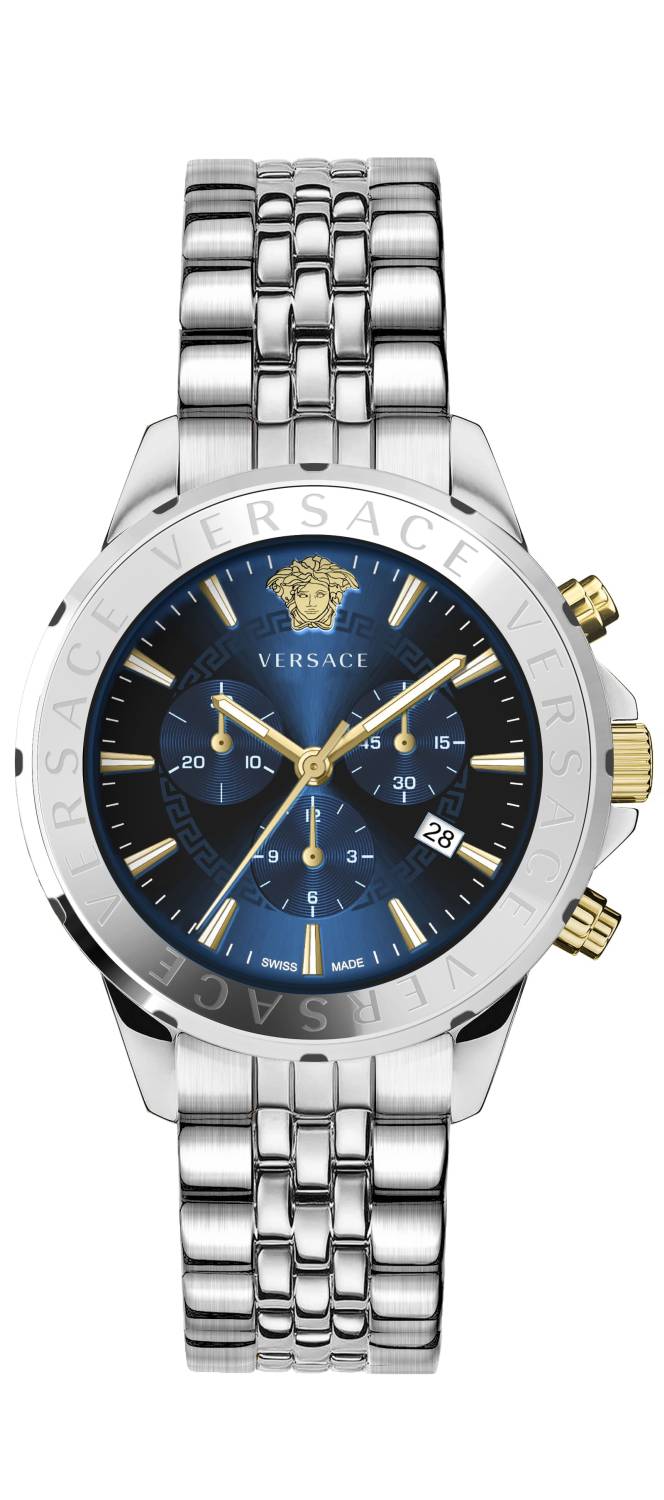 Versace Armbanduhr Herren Chronograph Signature 44mm VEV6019 23