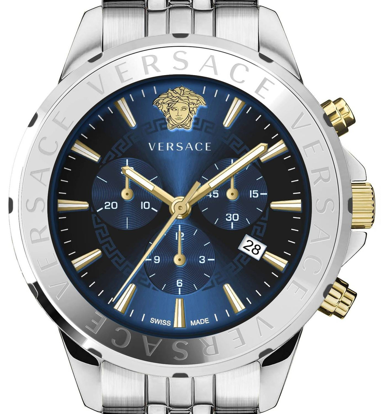 Versace Armbanduhr Herren Chronograph Signature 44mm VEV6019 23