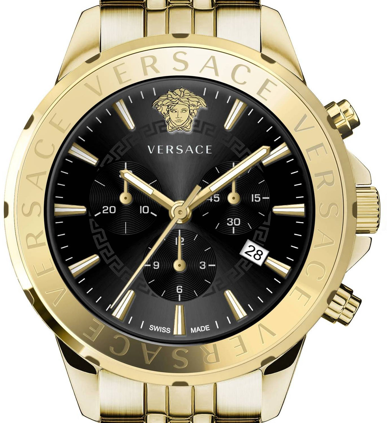 Versace Armbanduhr Herren Chronograph Signature 44mm VEV6021 23