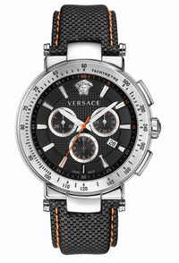 Thumbnail for Versace Herren Armbanduhr Versace VFG040013 Mystique Sport Chronograph 46mm 5ATM VFG04 0013