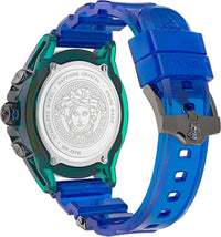 Thumbnail for Versace Armbanduhr Sport CHRONO ACTIVE - 44MM - VEZ7-GREEN TRANSPARENT POLYCARBONATE VEZ701122