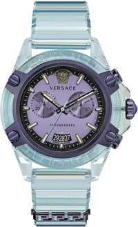 Thumbnail for Versace Armbanduhr Sport WATCH ICON ACTIVE CHRONO 44MM - VEZ7 LIGHT BLUE TRANSPARENT VEZ701523