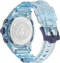 Thumbnail for Versace Armbanduhr Sport WATCH ICON ACTIVE CHRONO 44MM - VEZ7 LIGHT BLUE TRANSPARENT VEZ701523