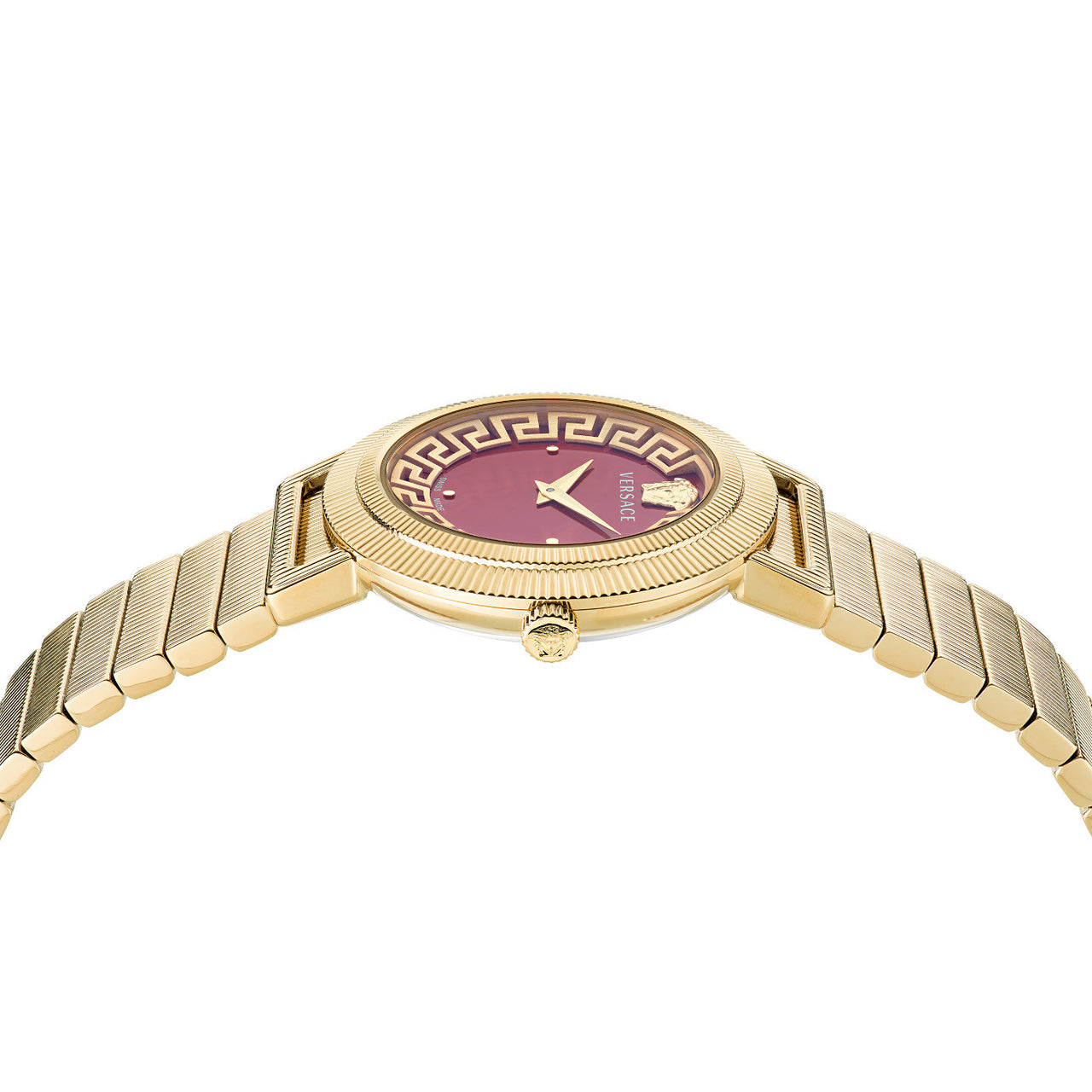 Versace Damen Armbanduhr  36 mm Armband Edelstahl GRECA