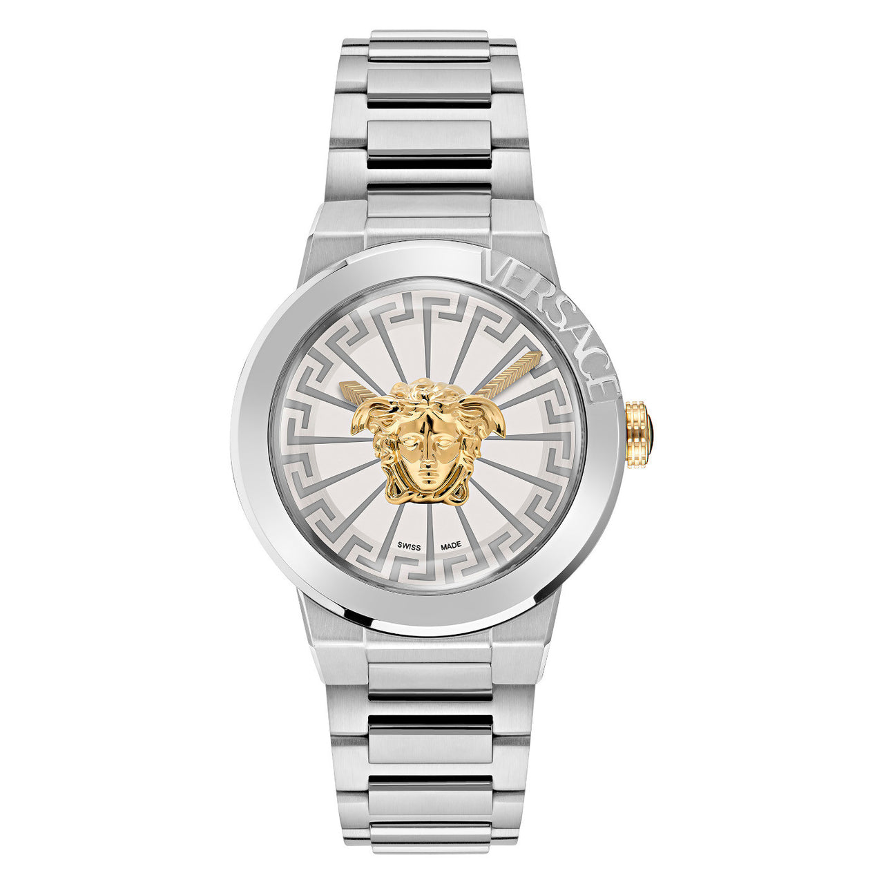 Versace Damen Armbanduhr  38 mm Armband Edelstahl MEDUSA INFINITE