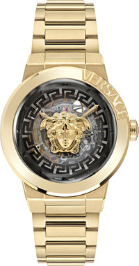 Thumbnail for Versace Damen Armbanduhr  4 mm Armband Edelstahl MEDUSA SKELETON