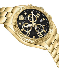 Thumbnail for Versace Damen Armbanduhr  40 mm Armband Edelstahl LADY GRECA CHRONO