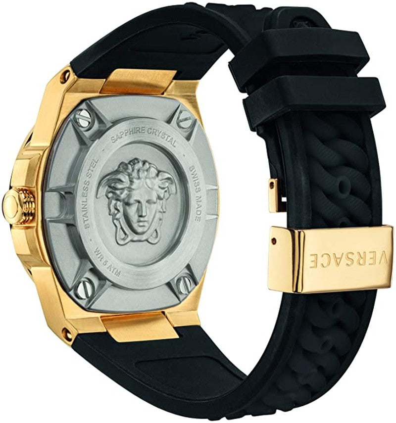 Versace Damen Armbanduhr Chain Reaction Diamond Dial gold VEHD00620