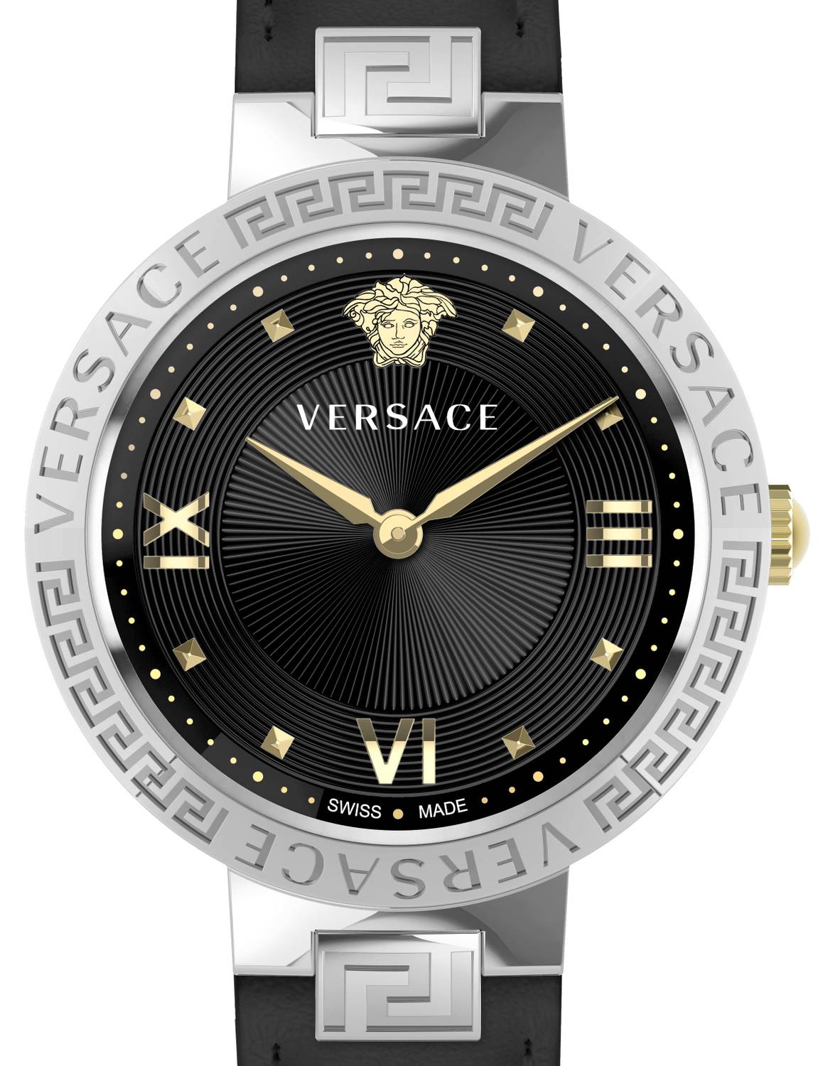 Versace Damen Armbanduhr GRECA LADY 36 mm Armband Leder VE2K002 21