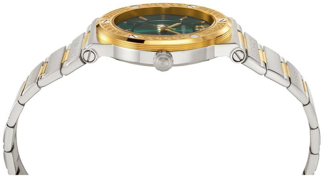 Versace Damen Armbanduhr GRECA LOGO bicolor 38 mm VEVH00720