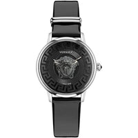 Thumbnail for Versace Damen Armbanduhr MEDUSA  ALCHEMY schwarz, silber 38 mm VE6F00123