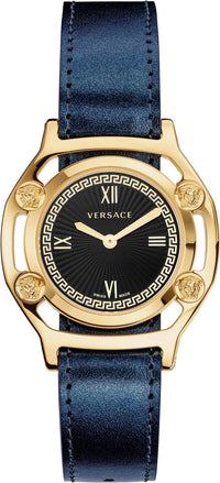 Thumbnail for Versace Schweizer Uhr Medusa Frame VEVF00720 (Set, 2-tlg., Uhr mit Lederband und Seidentuch)