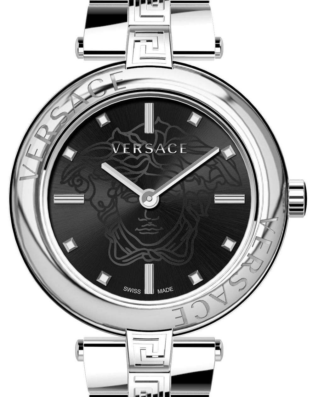 Versace Damen Armbanduhr NEW LADY 38 mm Armband Edelstahl VE2J005 21