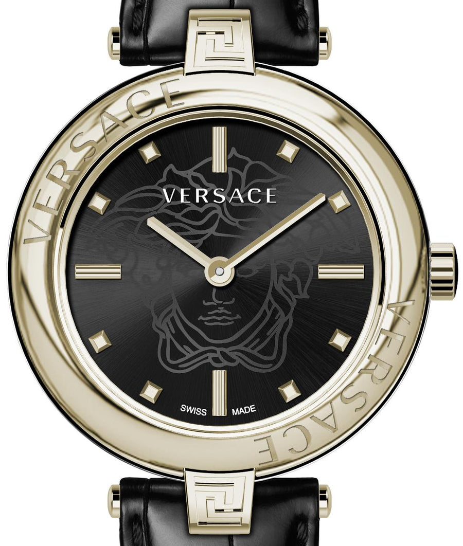 Versace Damen Armbanduhr NEW LADY 38 mm Armband Leder VE2J004 21