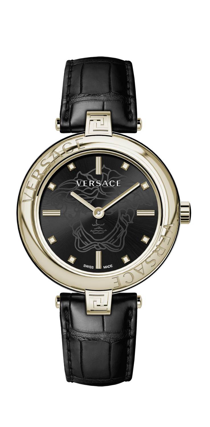 Versace Damen Armbanduhr NEW LADY 38 mm Armband Leder VE2J004 21