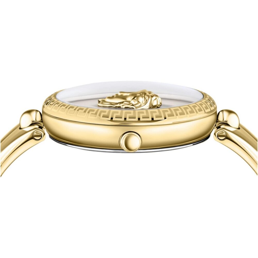 Versace Damen Armbanduhr PALAZZO  gold, schwarz 39 mm VECO03122