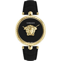 Thumbnail for Versace Damen Armbanduhr PALAZZO schwarz, gold 39 mm VECO02722