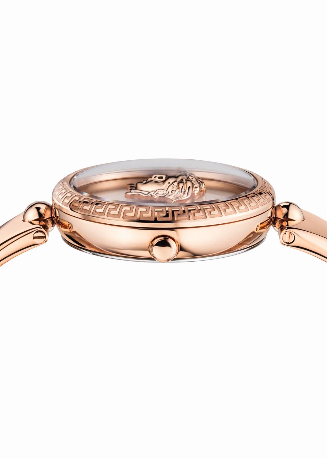 Versace Damenuhr Palazzo Empire Roségold Edelstahl 34mm VECQ00718