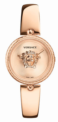 Thumbnail for Versace Damenuhr Palazzo Empire Roségold Edelstahl 34mm VECQ00718