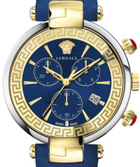 Thumbnail for Versace Damen Armbanduhr REVIVE CHRONO RESTYLING 41 mm Armband Leder VE2M002 21