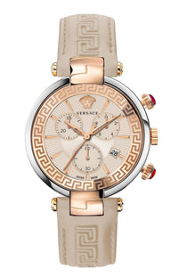 Thumbnail for Versace Damen Armbanduhr REVIVE CHRONO RESTYLING 41 mm Armband Leder VE2M003 21