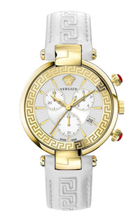 Thumbnail for Versace Damen Armbanduhr REVIVE CHRONO RESTYLING 41 mm Armband Leder VE2M004 21