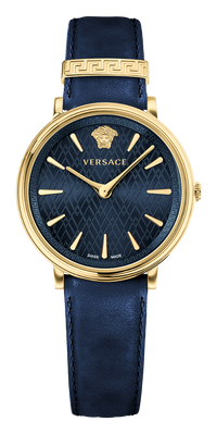 Thumbnail for Versace Damen Armbanduhr V CIRCLE 38-D/BLUE S/BLUE IP1N VE81004 19