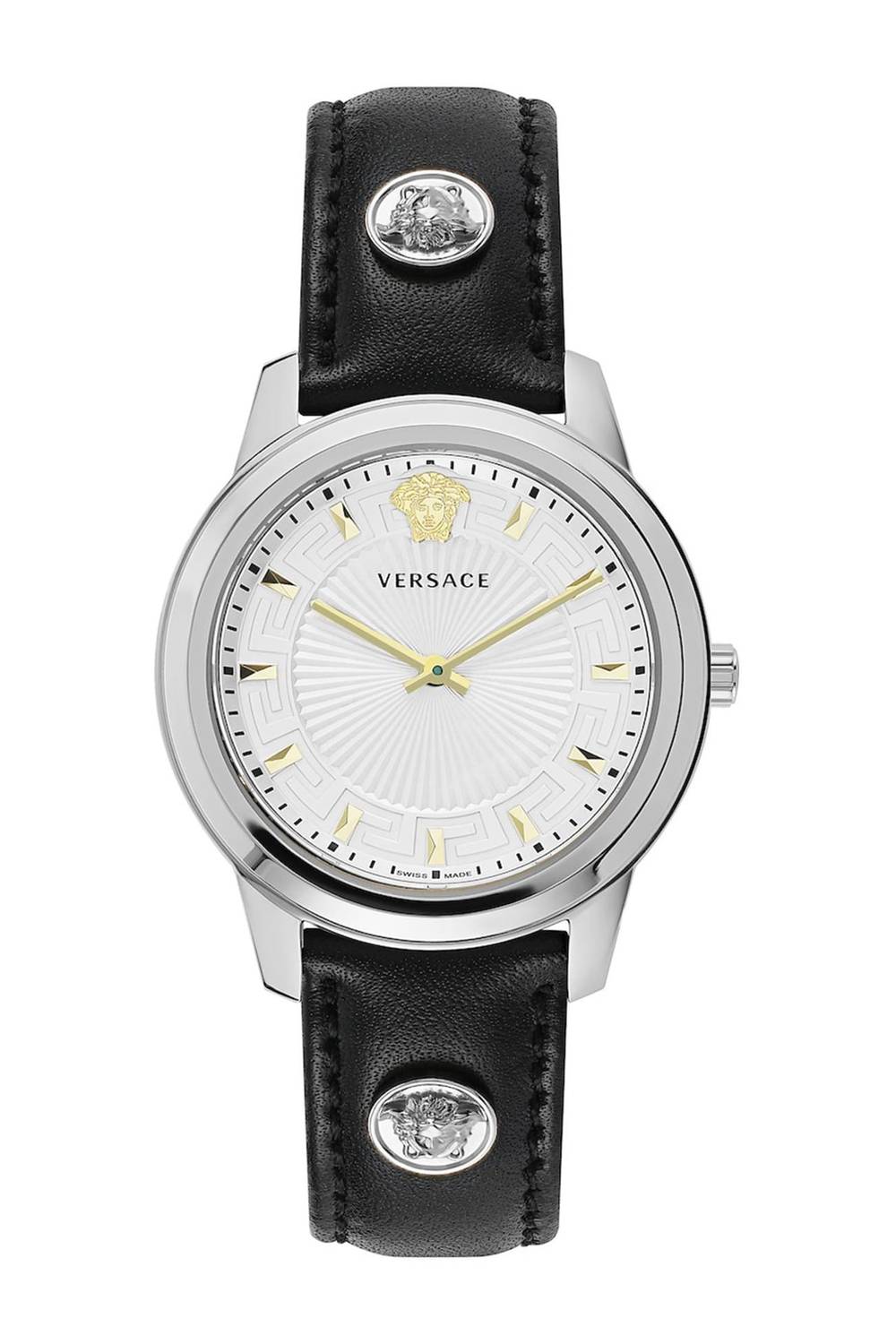 Versace Damenuhr Greca silber 38 mm VEPX00120