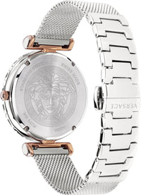 Thumbnail for Versace Schweizer Uhr Palazzo Empire Greca silber VEDV00419