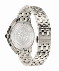 Thumbnail for Versace Glaze Herrenuhr Silber Edelstahlgehäuse Zifferblatt 43mm VERA00518