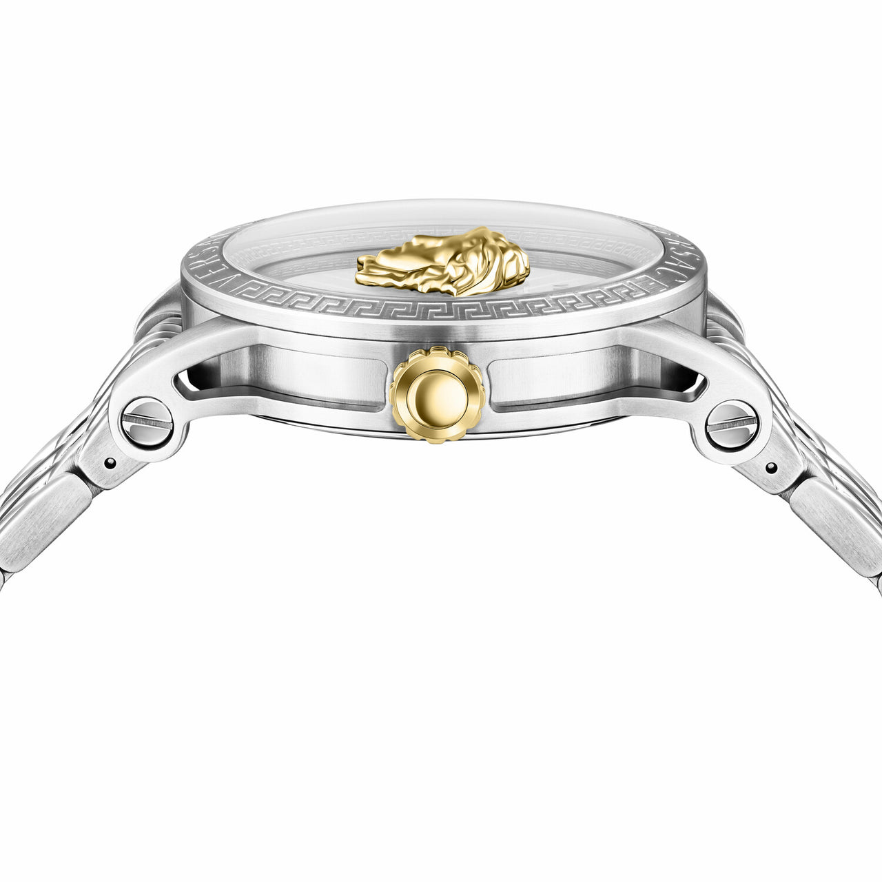 Versace Herren Armbanduhr  43 mm Armband Edelstahl CODE RESTYLING