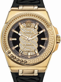 Thumbnail for Versace Damen Armbanduhr Chain Reaction Diamond Dial gold VEHD00620