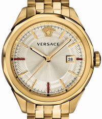 Thumbnail for Versace Herren Armbanduhr  Glaze 43 mm Datumsfenster Armband Edelstahl VERA00618