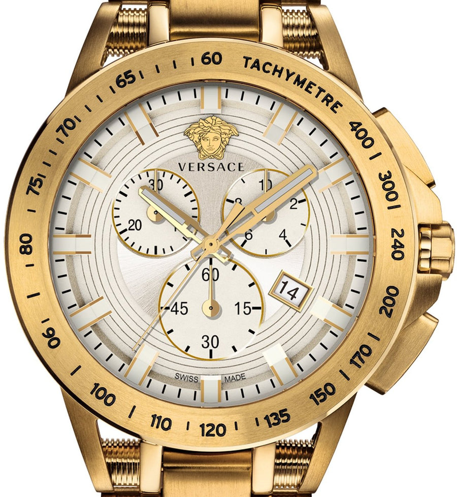 Versace Herren Armbanduhr  NEW SPORT TECH 45MM   Armband  VE3E00721