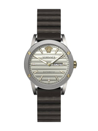 Thumbnail for Versace Herren Armbanduhr  Theros 42 mm Datums- und Tagesfenster Armband Leder VEDX00619